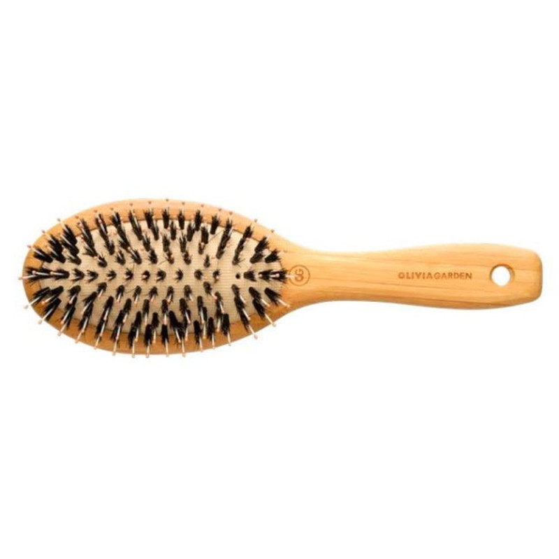 Щетка массажная Olivia Garden нейлон Bamboo Touch S