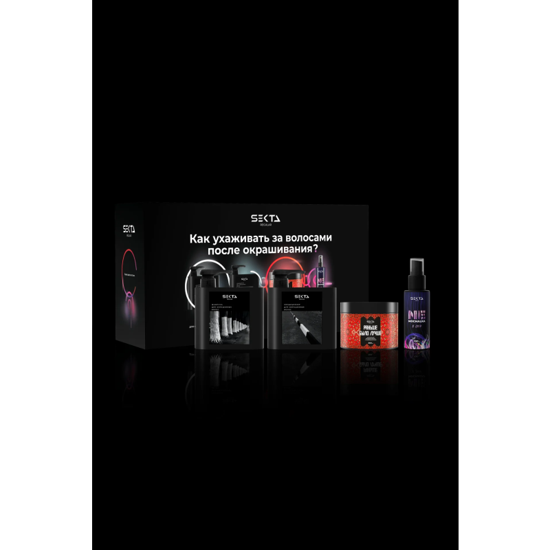 Hair Sekta Regular and Assist набор по уходу за волосами после окрашивания (Стандартный)