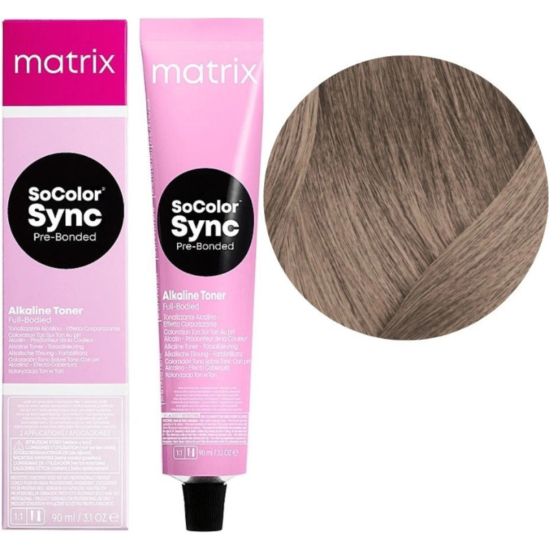 MATRIX SoColor Sync Крем-краска для тонирования 9MM очень светлый блондин мокка, 90 мл MATRIX SoColor Sync Крем-краска для тонирования 9MM очень светлый блондин мокка, 90 мл