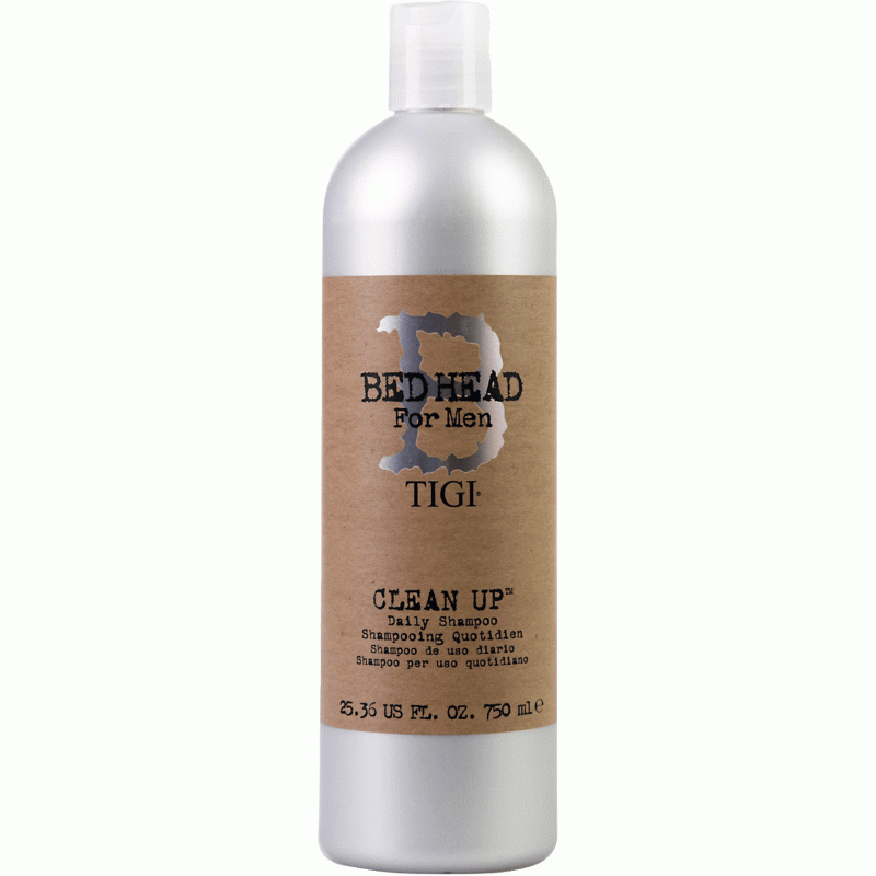 Tigi Bed Head For Men Clean Up Daily Мужской шампунь для ежедневного применения, 750 мл
