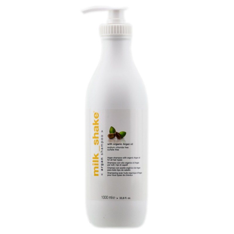 Шампунь питательный на основе масла Аргании / Milk Shake Argan Shampoo / 1000 мл