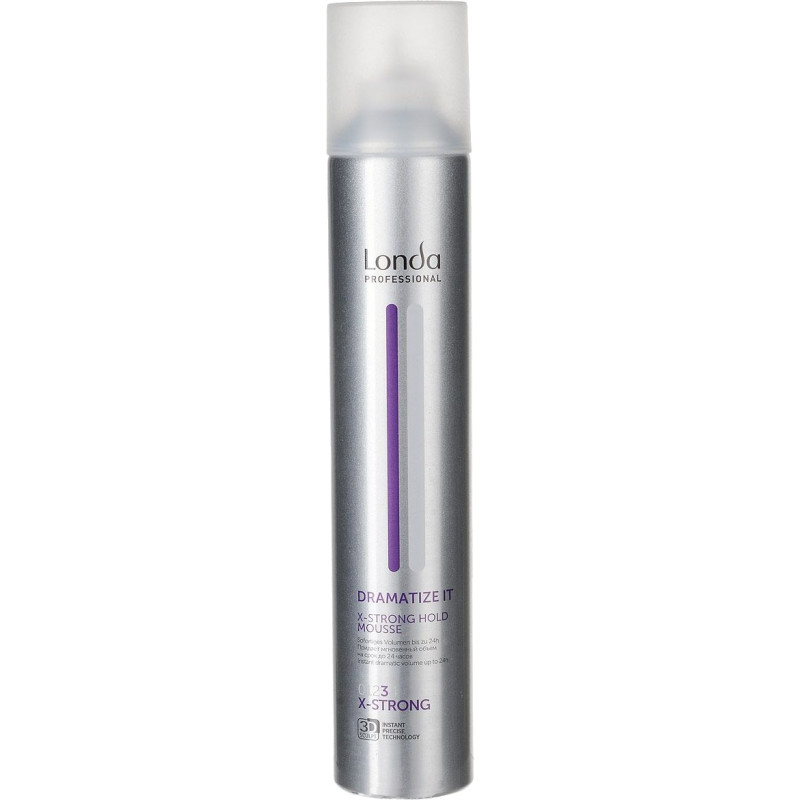 Londa Dramatize It X-Strong Hold Mousse Пена для укладки волос экстрасильной фиксации, 500 мл