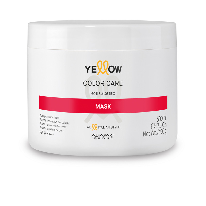 Маска для окрашенных волос YELLOW COLOR CARE MASK, 500 мл, 17109