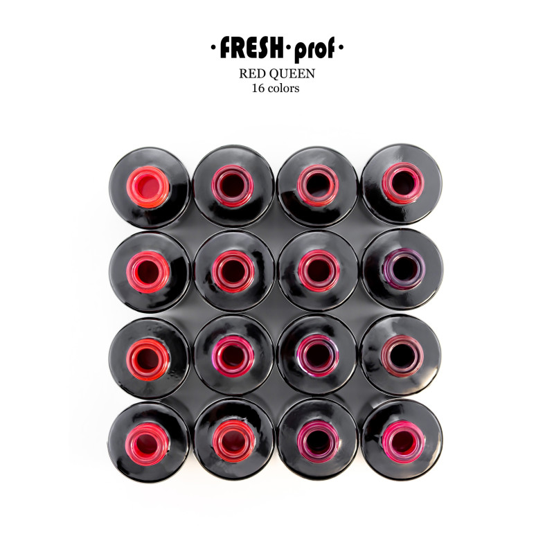 Гель-лак Fresh Prof Red №01, 10 мл