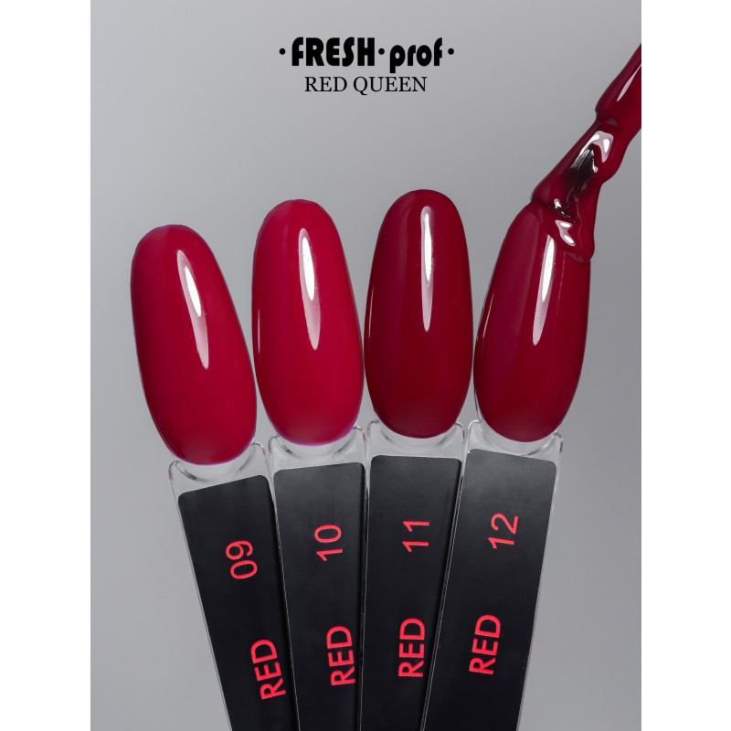 Гель-лак Fresh Prof Red №11, 10 мл