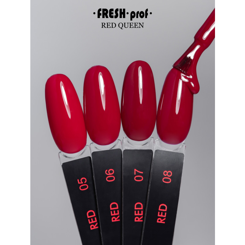 Гель-лак Fresh Prof Red №05, 10 мл