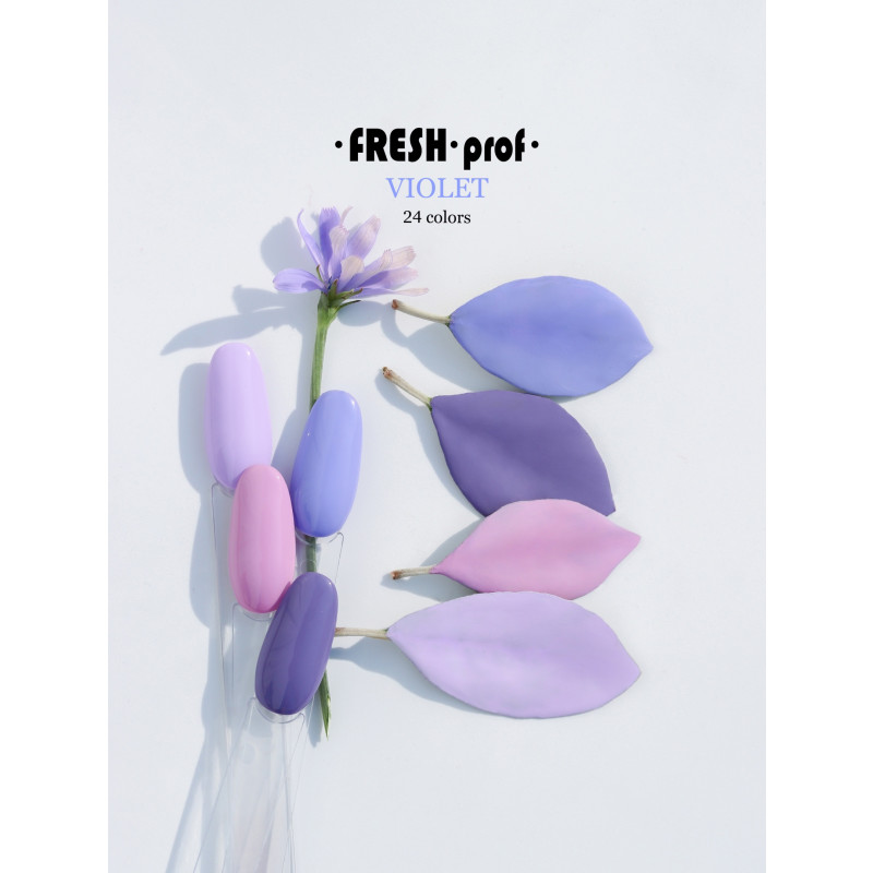 Гель лак Fresh Prof Violet №06, 10 мл