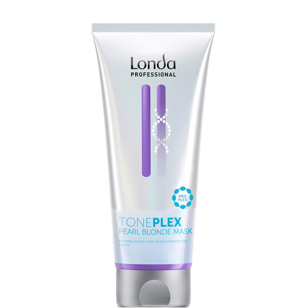 Londa TonePlex Pearl Blonde Mask Маска для волос оттенка жемчужный блонд, 200 мл