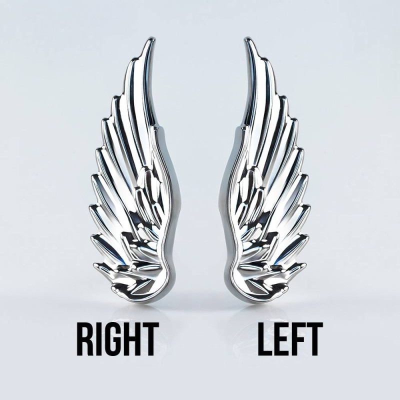 Накрутка Angel Wing 1.2 мм титан (ЛЕВЫЙ, для основ 1.2 мм, Титан ASTM F-136)