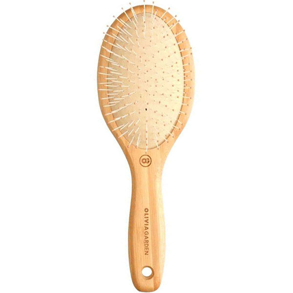 Щетка массажная Olivia Garden нейлон Bamboo Touch M