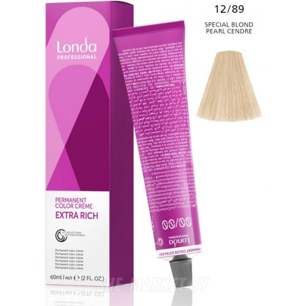 Стойкая крем-краска Londa Professional Special Blond 12/89, 60 мл