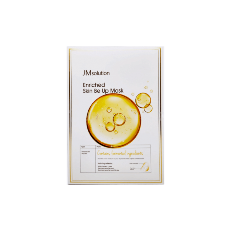 JMsolution Enriched Skin Be Up Mask, маска тканевая с лизатом бифидобактерий, 1 шт