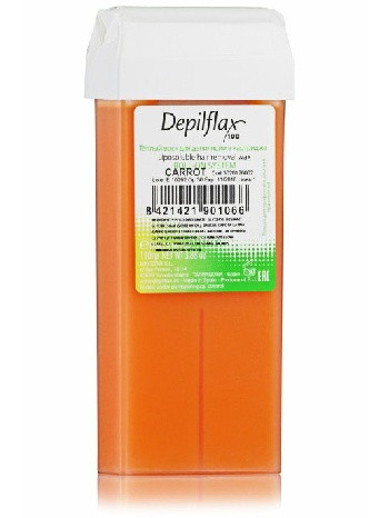 Depilflax: Воск в картридже Carrot (плотный) 110 гр